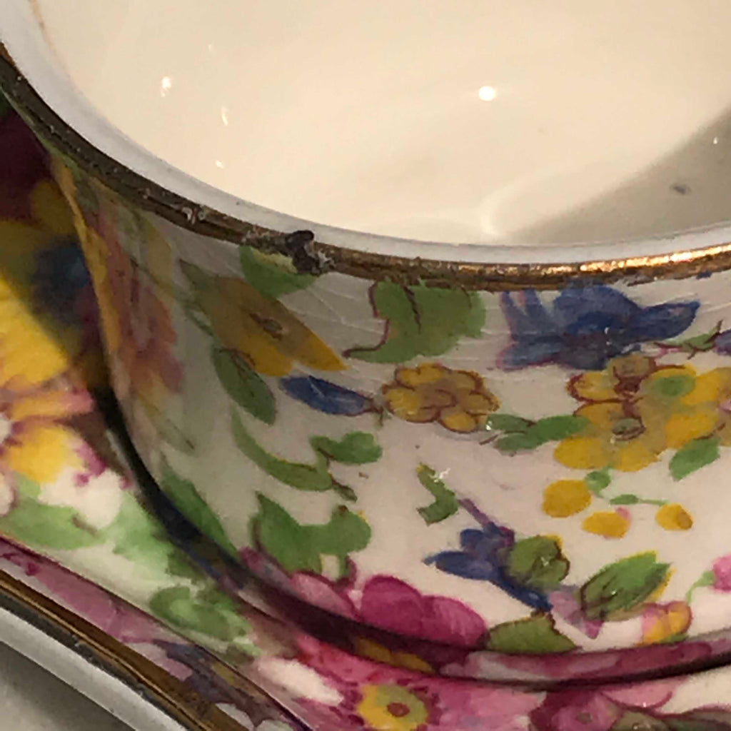 Mid Century Royal Winton Breakfast Set - Detail View - 10