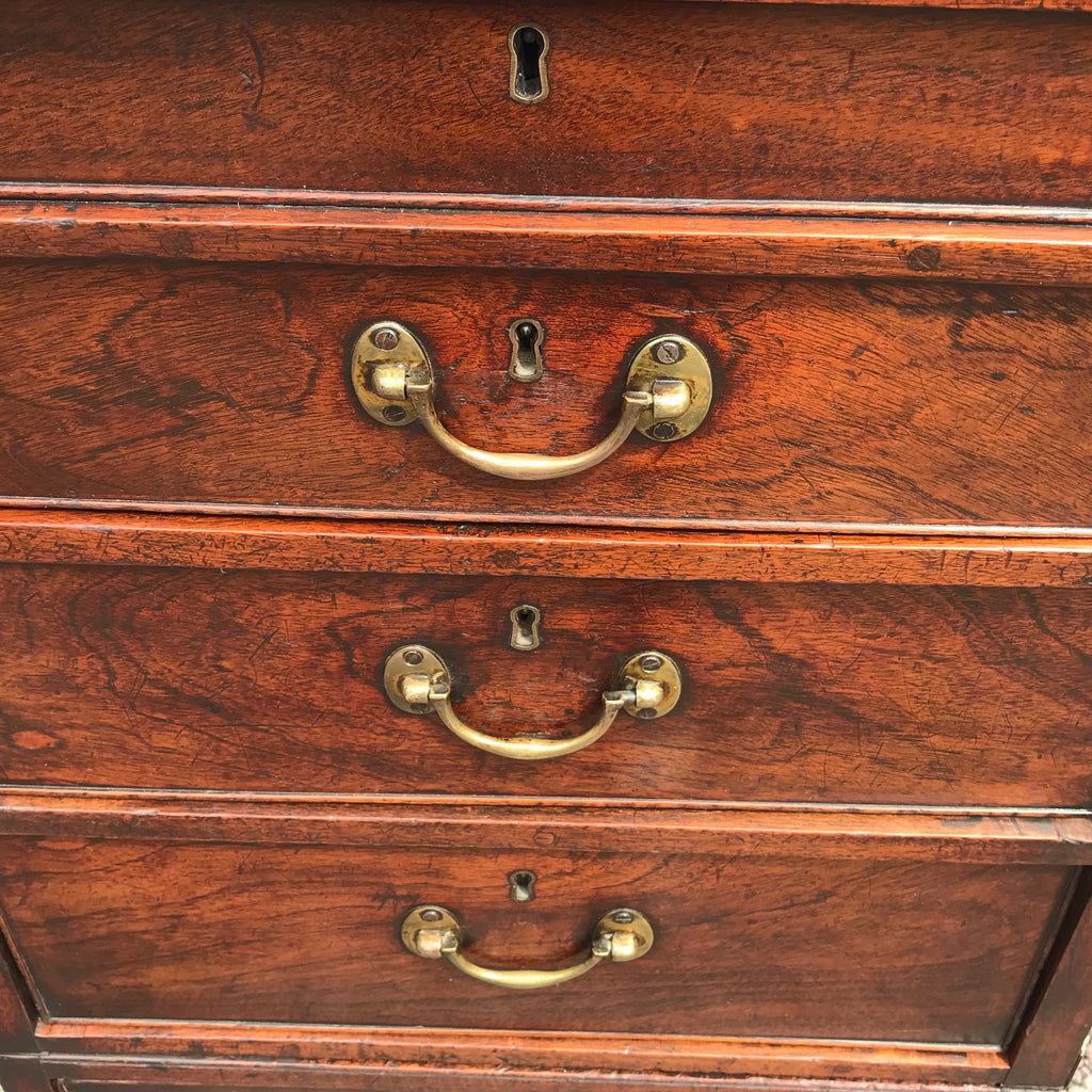 George III Mahogany Clerk's Campaign Desk - Detail View - 6