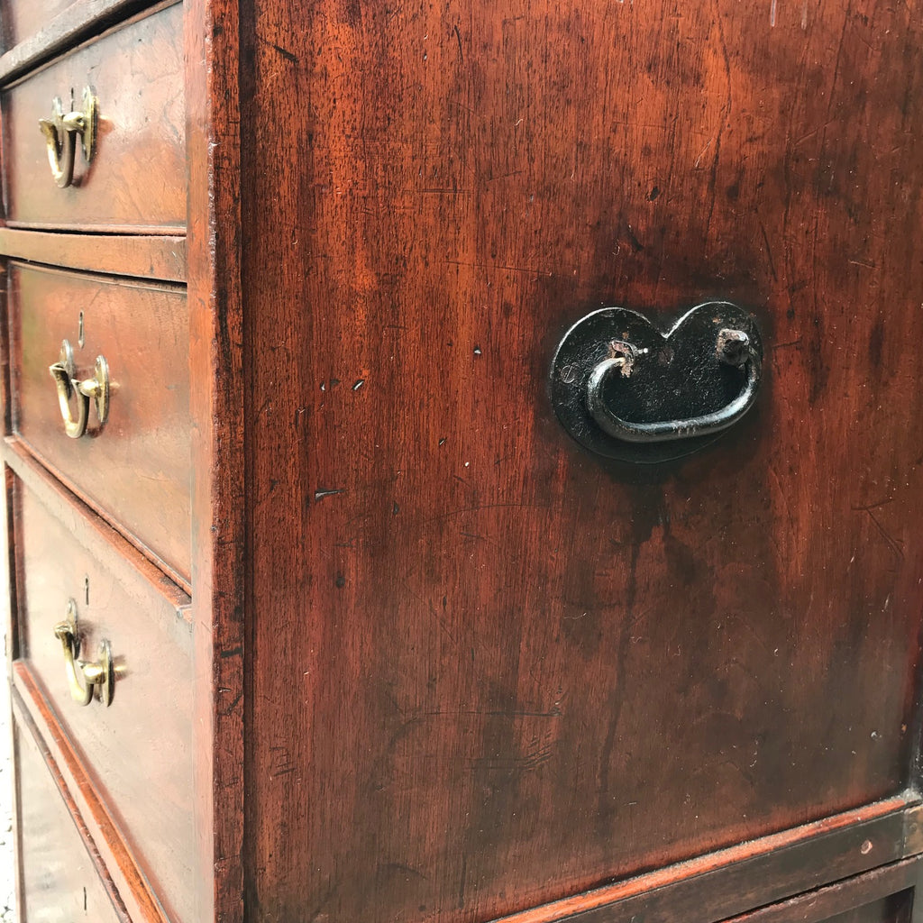 George III Mahogany Clerk's Campaign Desk - Detail View - 7