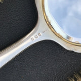 Art Deco Silver & Guilloche Enamel Dressing Table Set - Detail View - 6