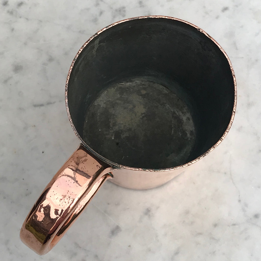 Royal Navy Copper Grog Measure - Detail View - 4