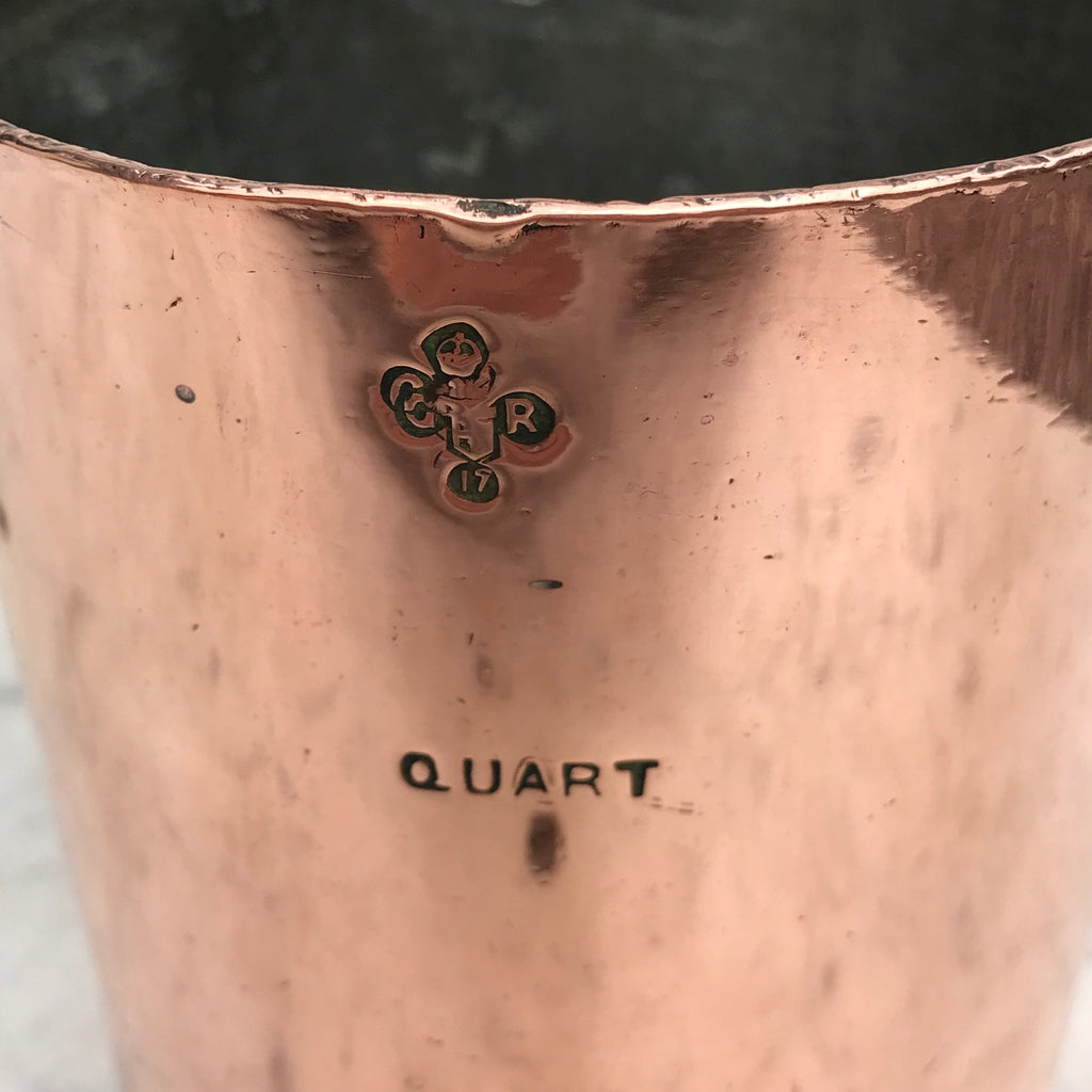 Royal Navy Copper Grog Measure - Detail View - 3