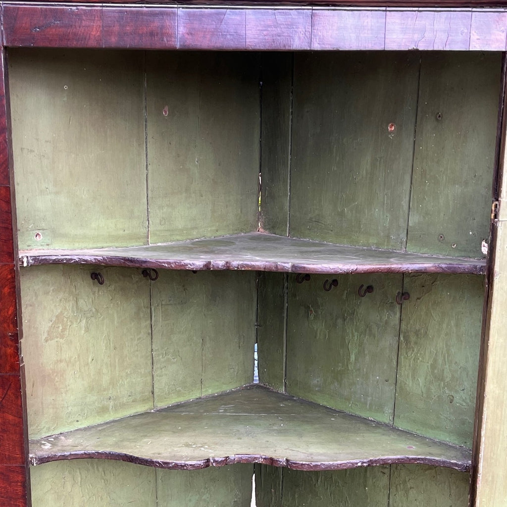 George III Oak Corner Cupboard - Detail View - 5