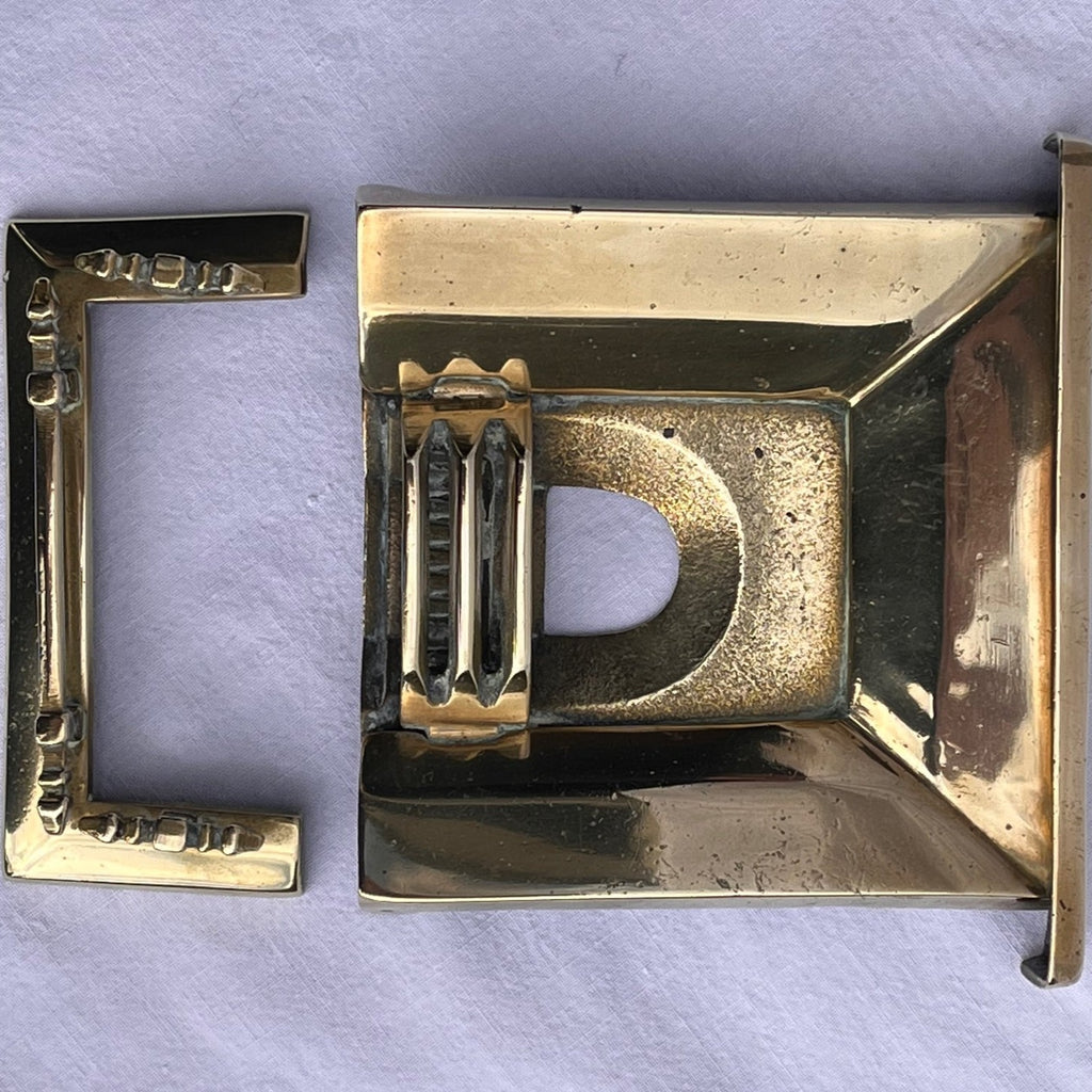 Victorian Brass Salesman Sample Miniature Fireplace - Detail View - 2