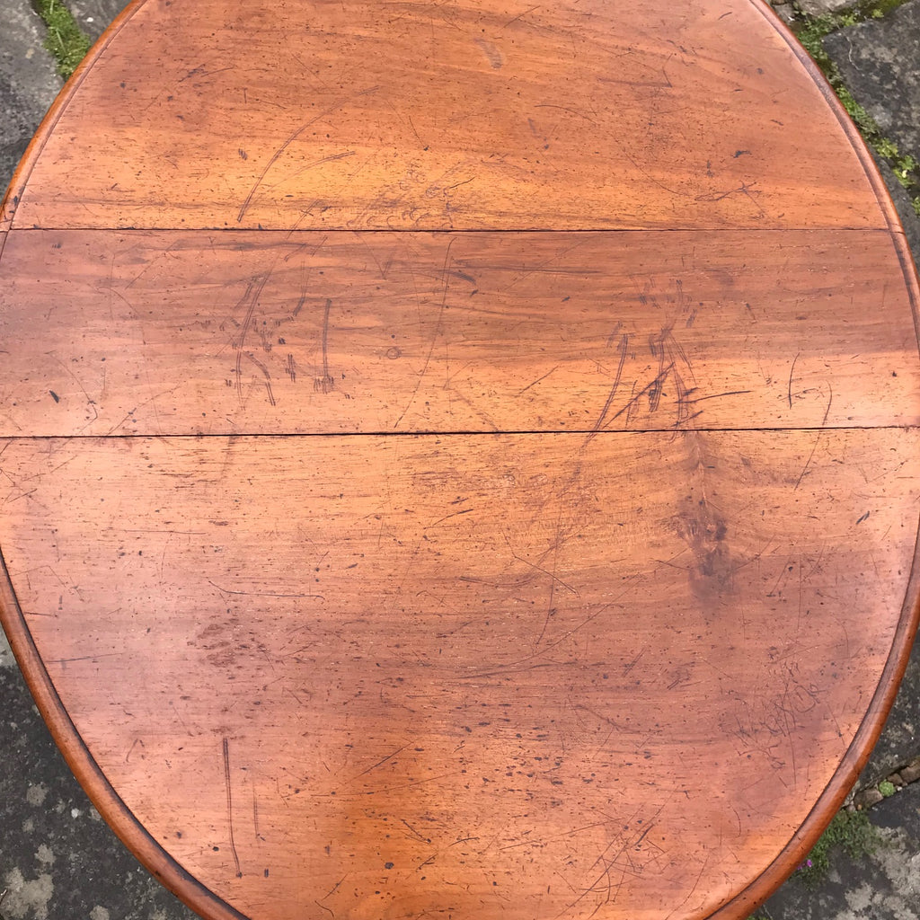 Walnut Baby Sutherland Table on Bobbin Supports - Detail View - 6