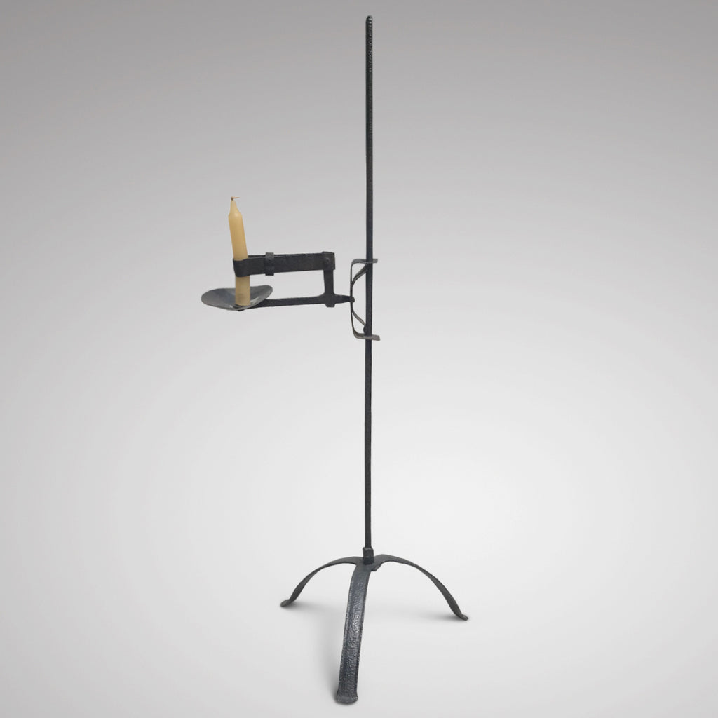Early 19th Century Iron Candle Stand - Main View - 1