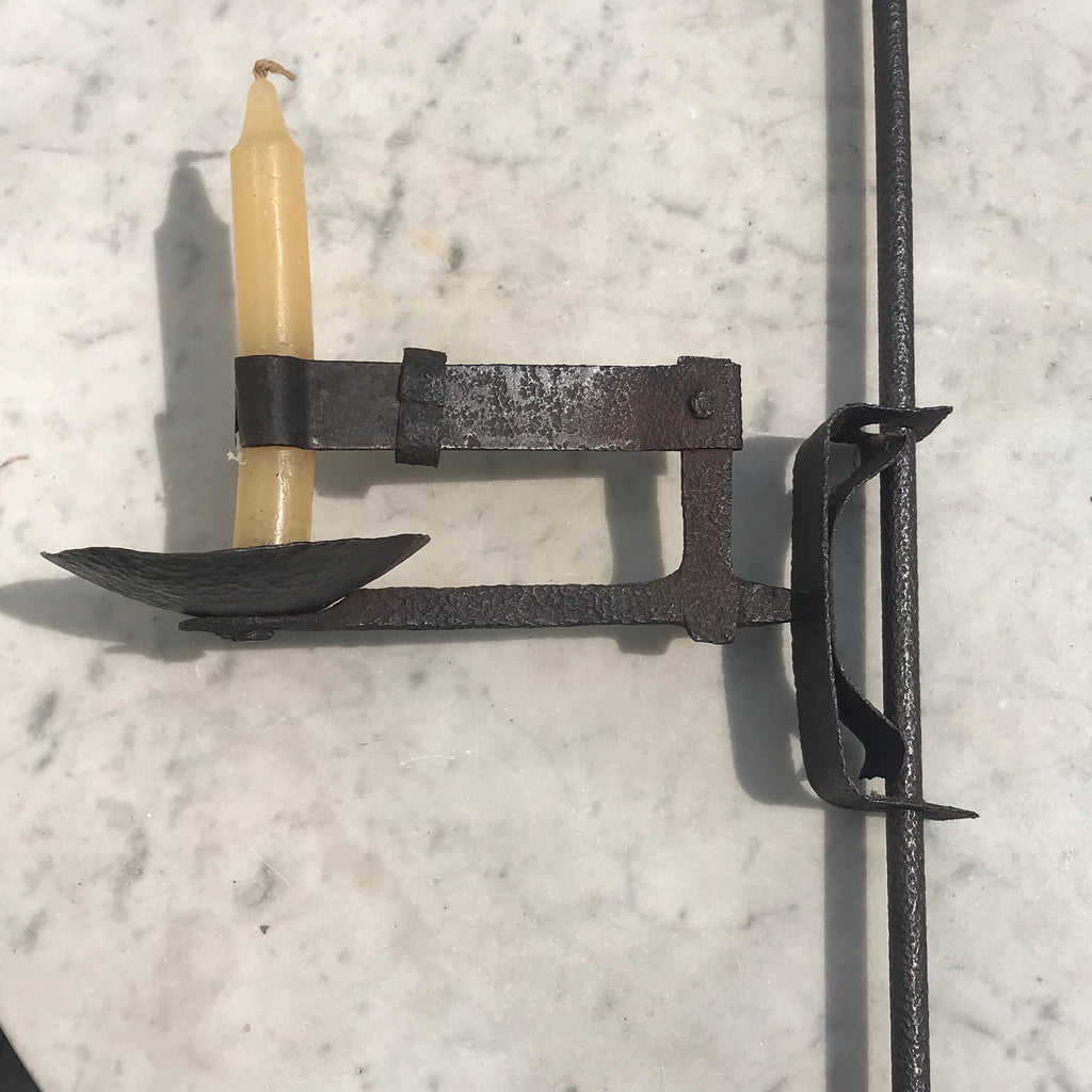 Early 19th Century Iron Candle Stand - Detail View - 3