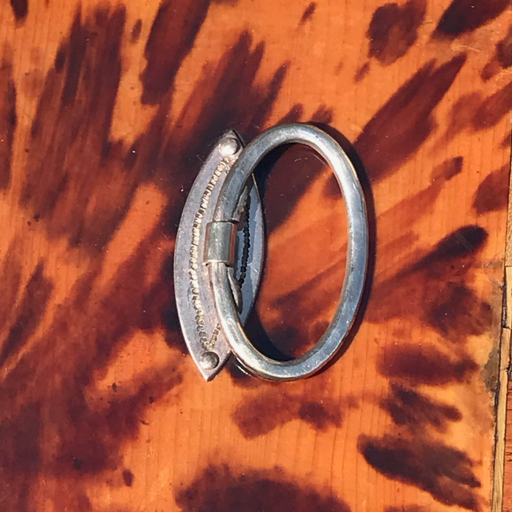 George III Tortoiseshell Tea Caddy - Top Detail View - 8