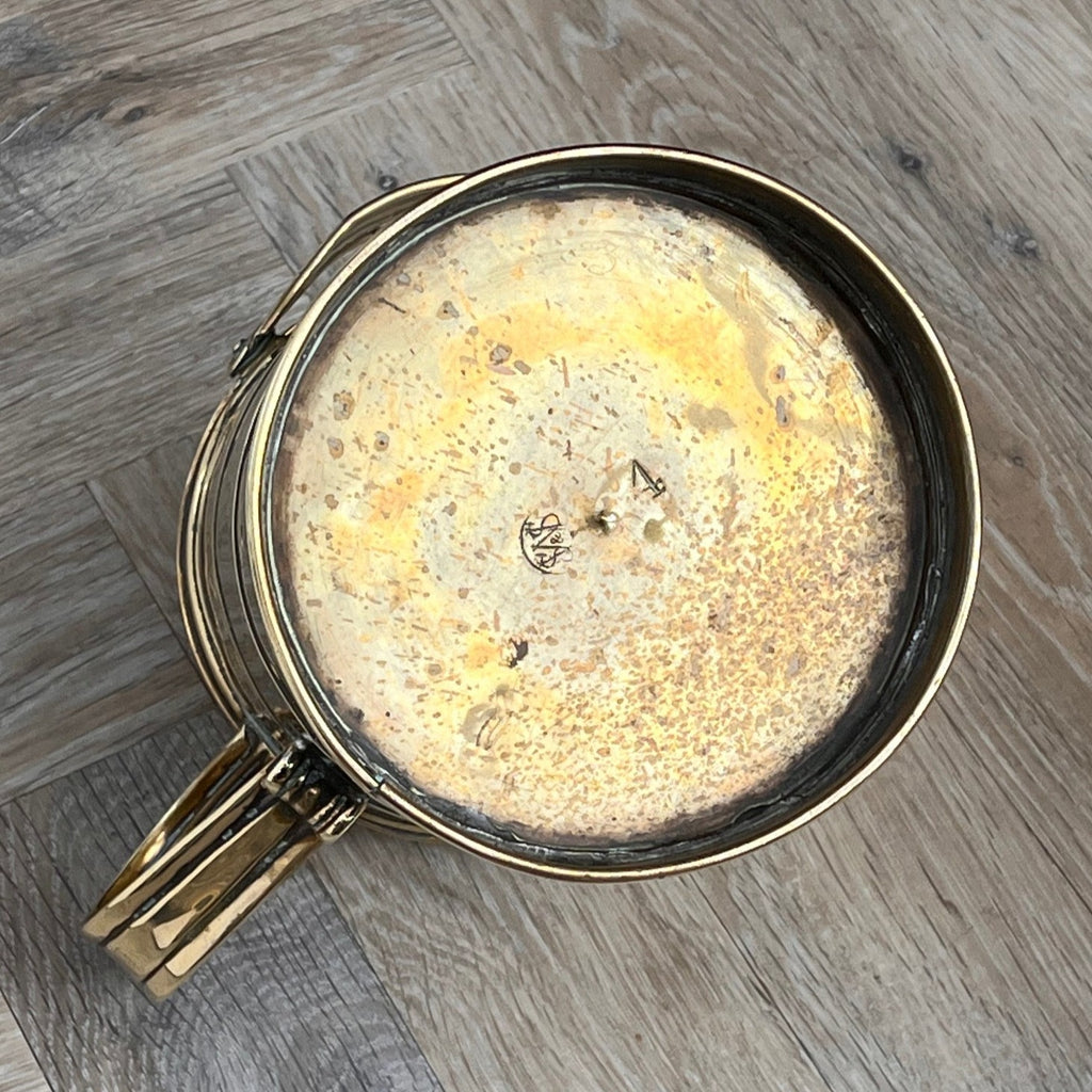 Arts & Crafts Brass Watering Can by William Souter & Sons - Underside View - 3