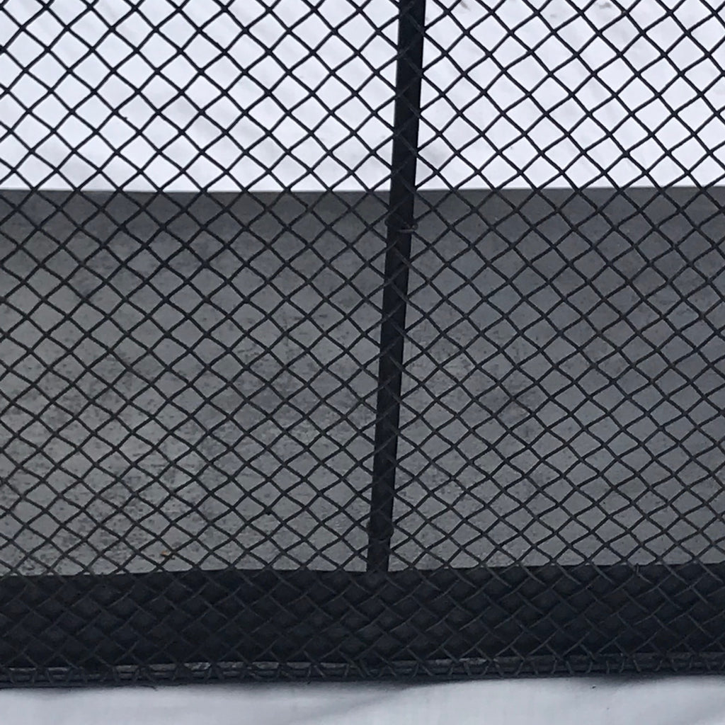 Victorian Nursery Fireguard with Brass Rail - Detail View - 4