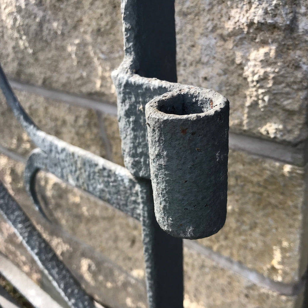 Victorian Wrought Iron Garden Gate - Detail View - 7