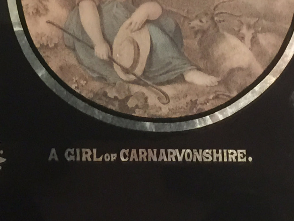 Pair of 19th Century Prints of Welsh Children - Detail view 2