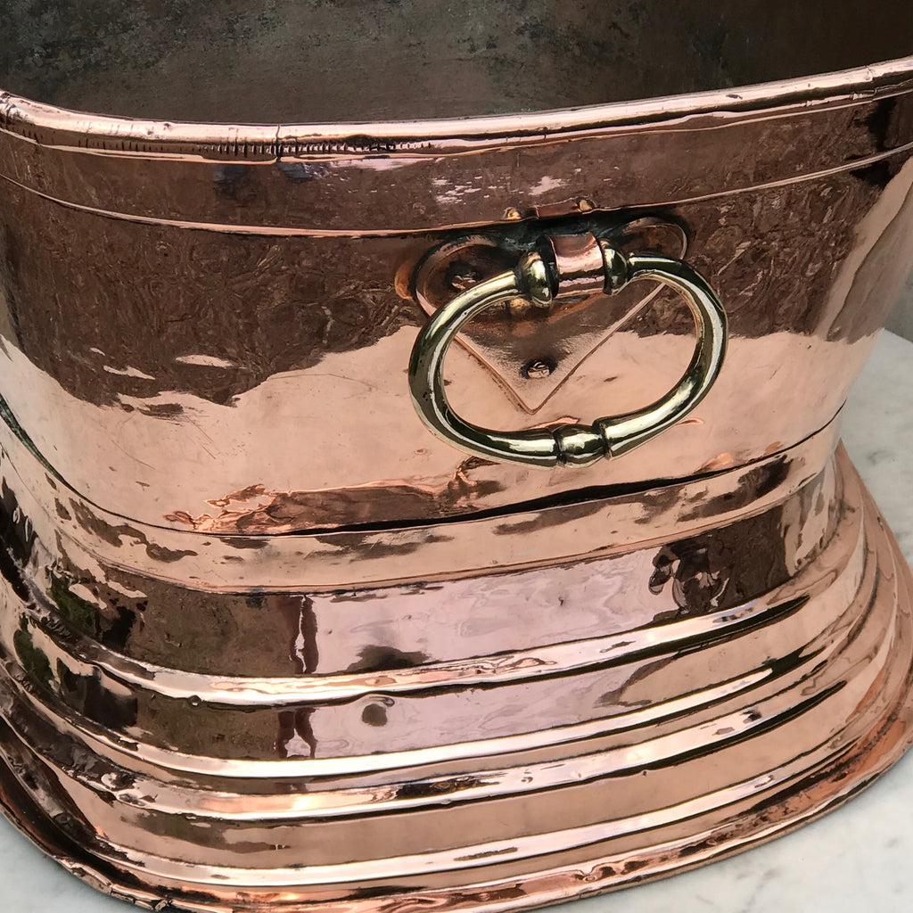 18th Century French Copper Bowl - Detail View - 3