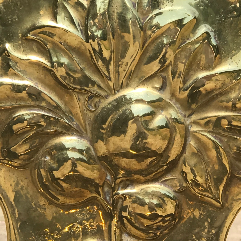 Art Nouveau Brass Stick Stand - Detail View - 2