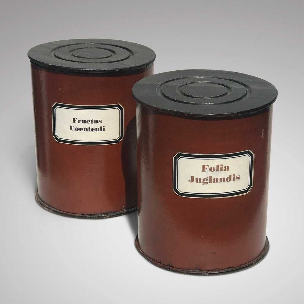 Pair of Early 20th Century French Storage Containers - Main View - 1