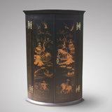 Antique Chinoiserie Corner Cupboard - Hobson May Collection - 1