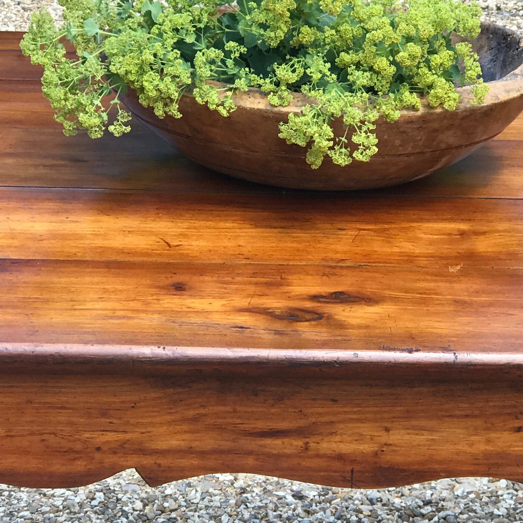 Large French 2nd Empire Fruitwood Dining Table - Frieze Detail View - 6