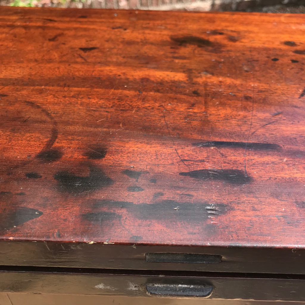 George II Mahogany Tea Table - Detail View - 5