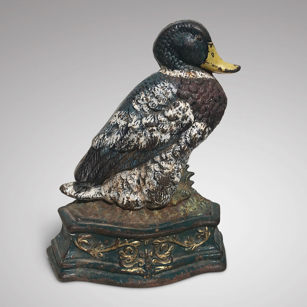 Cast Iron Mallard Duck Door Porter - Main View - 1