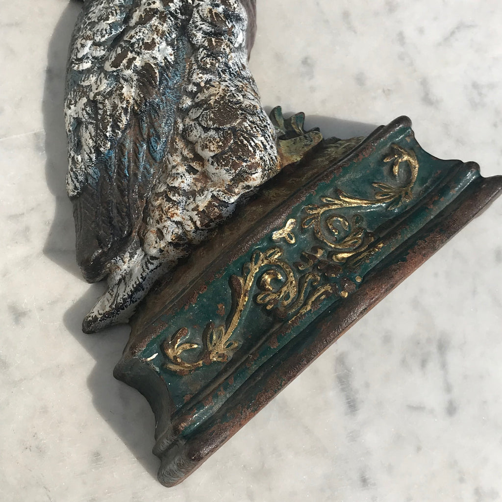 Cast Iron Mallard Duck Door Porter - Detail View - 3