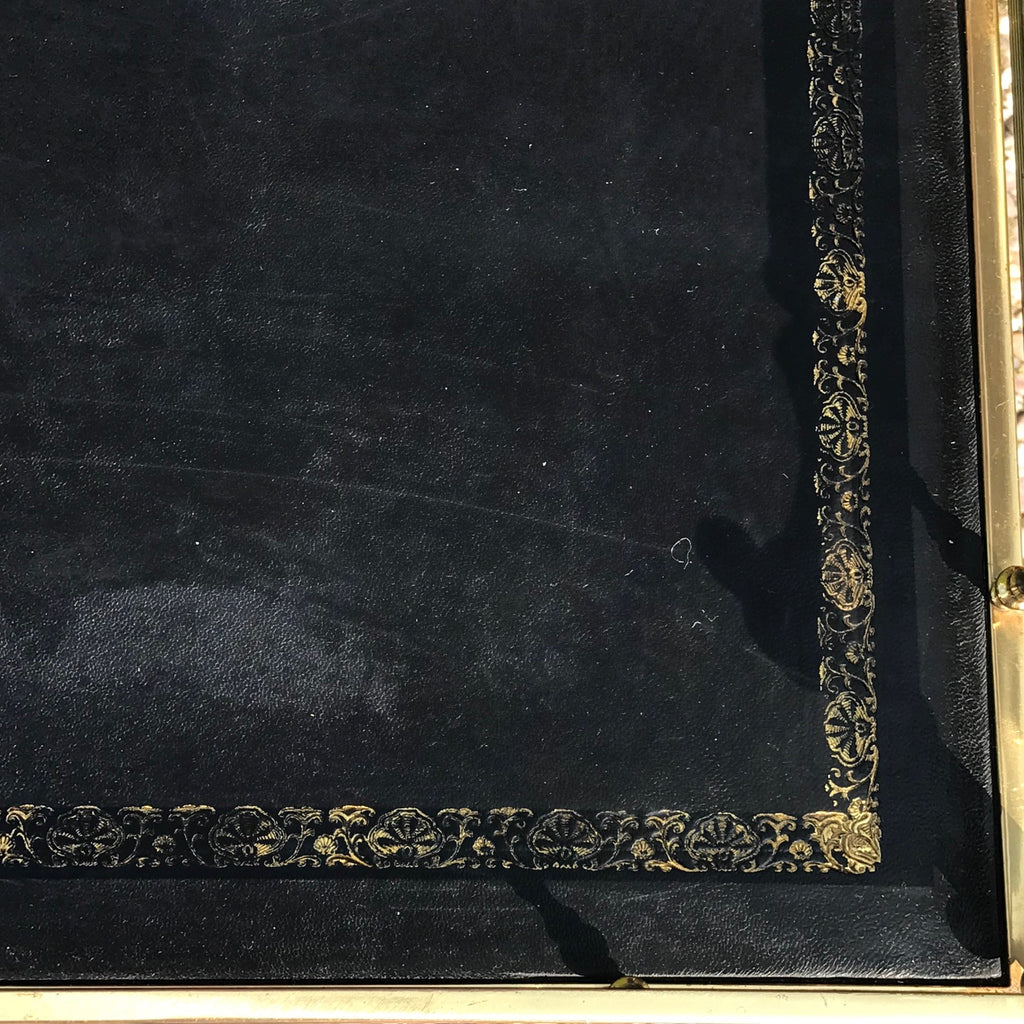 Vintage Brass Drinks Trolley - Detail View - 6