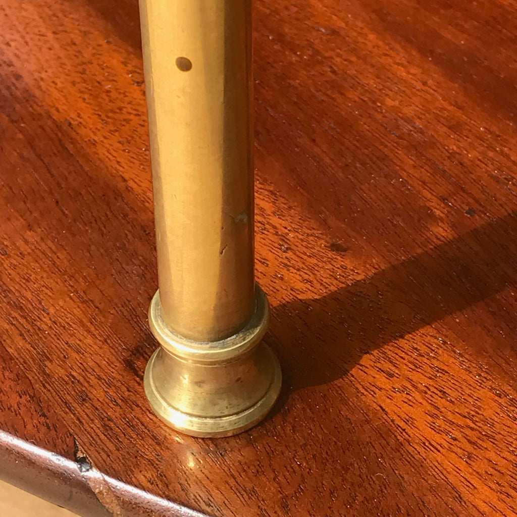 Early 20th Century Mahogany & Brass Oval Etagere - Detail View - 4