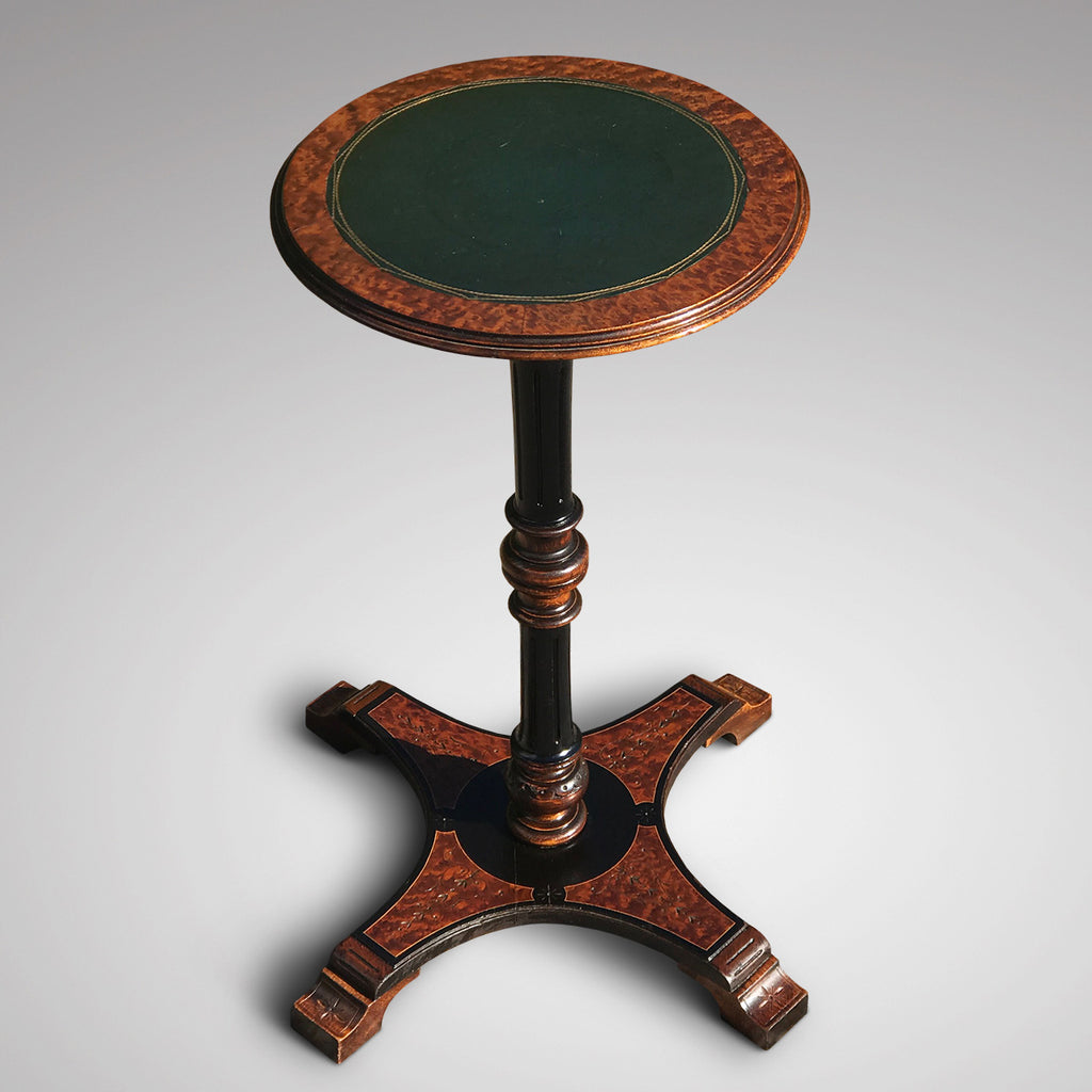 19th Century Amboyna Wine Table in the manner of Lamb of Manchester - Main View - 1