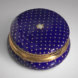 Bressan Blue Enamel Box - Main View - 2