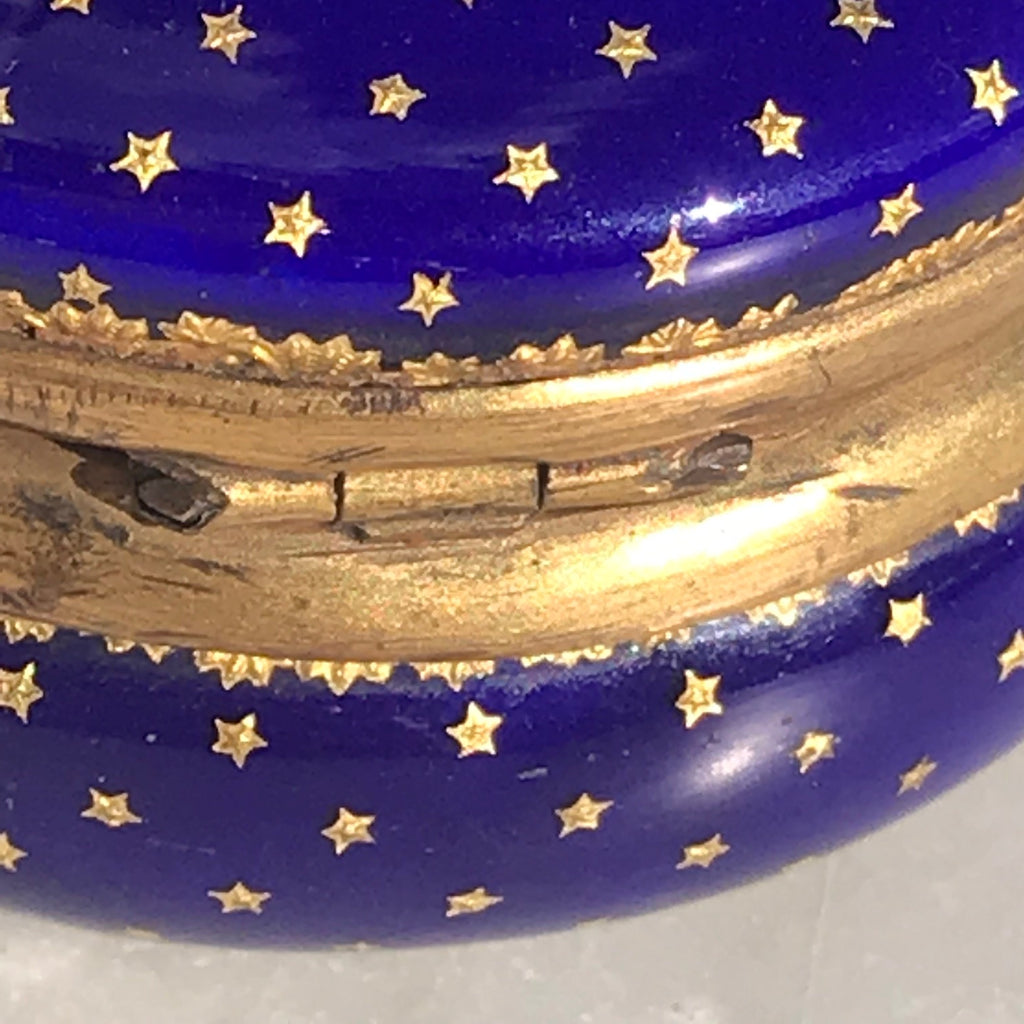 Bressan Blue Enamel Box - Detail View - 4