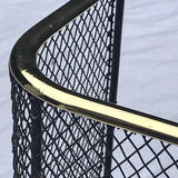 Victorian Fire Guard with Brass Top Rail - Detail View - 3