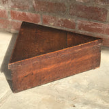 Georgian Oak Tricorn Hat Box - Main View - 2