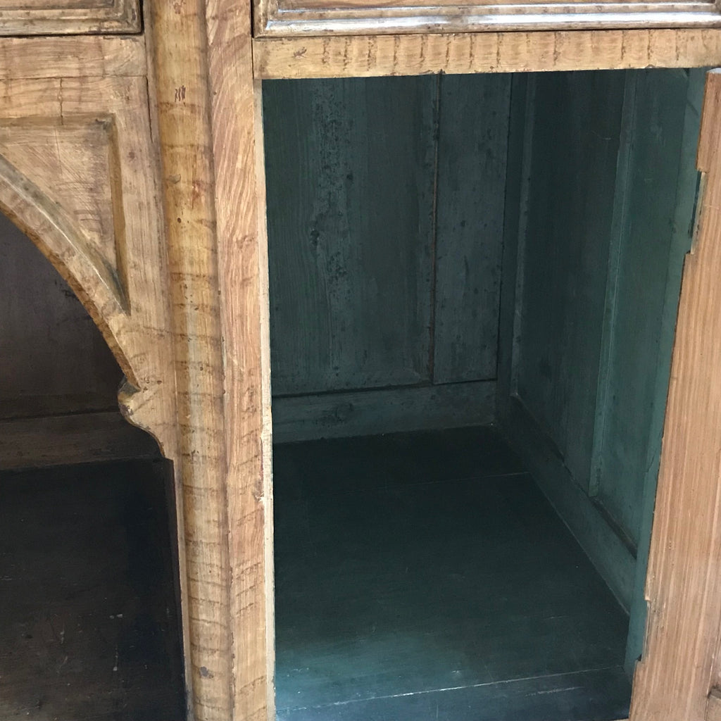 Small Original Scumble Painted Victorian Dresser - Detail View - 8