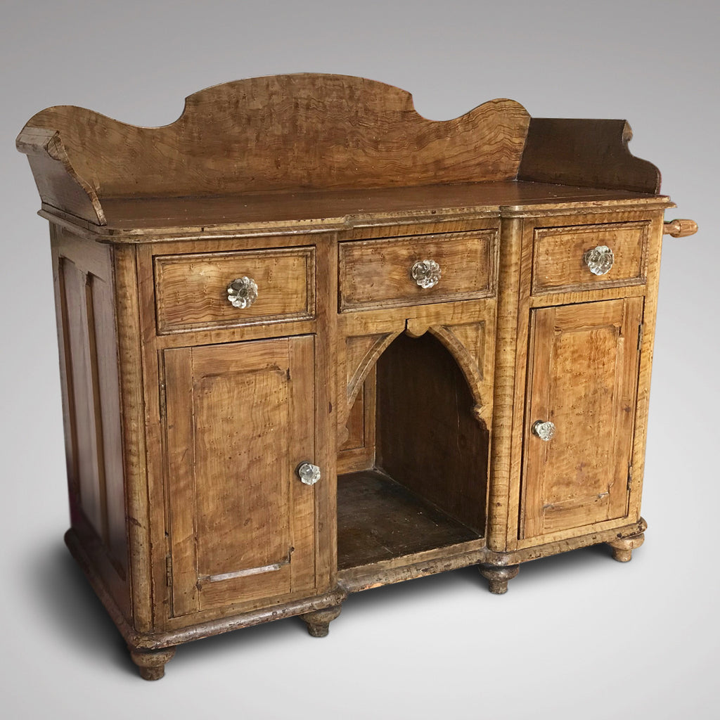 Small Original Scumble Painted Victorian Dresser - Main View - 2