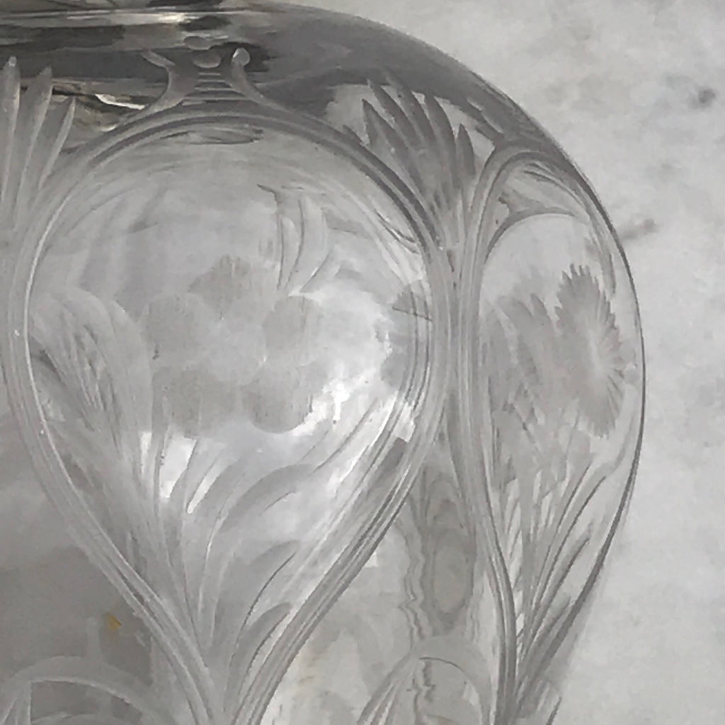 Pair of Silver & Blue Enamel Scent Bottles - Detail View - 7