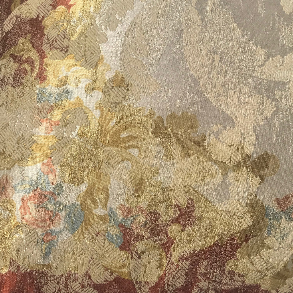 Pair of Large Silk Mulberry Cushions - Detail View - 5