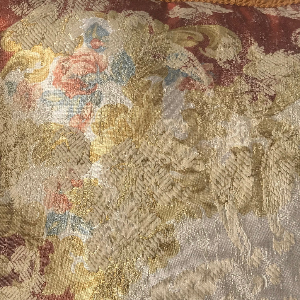 Pair of Large Silk Mulberry Cushions - Detail View - 3