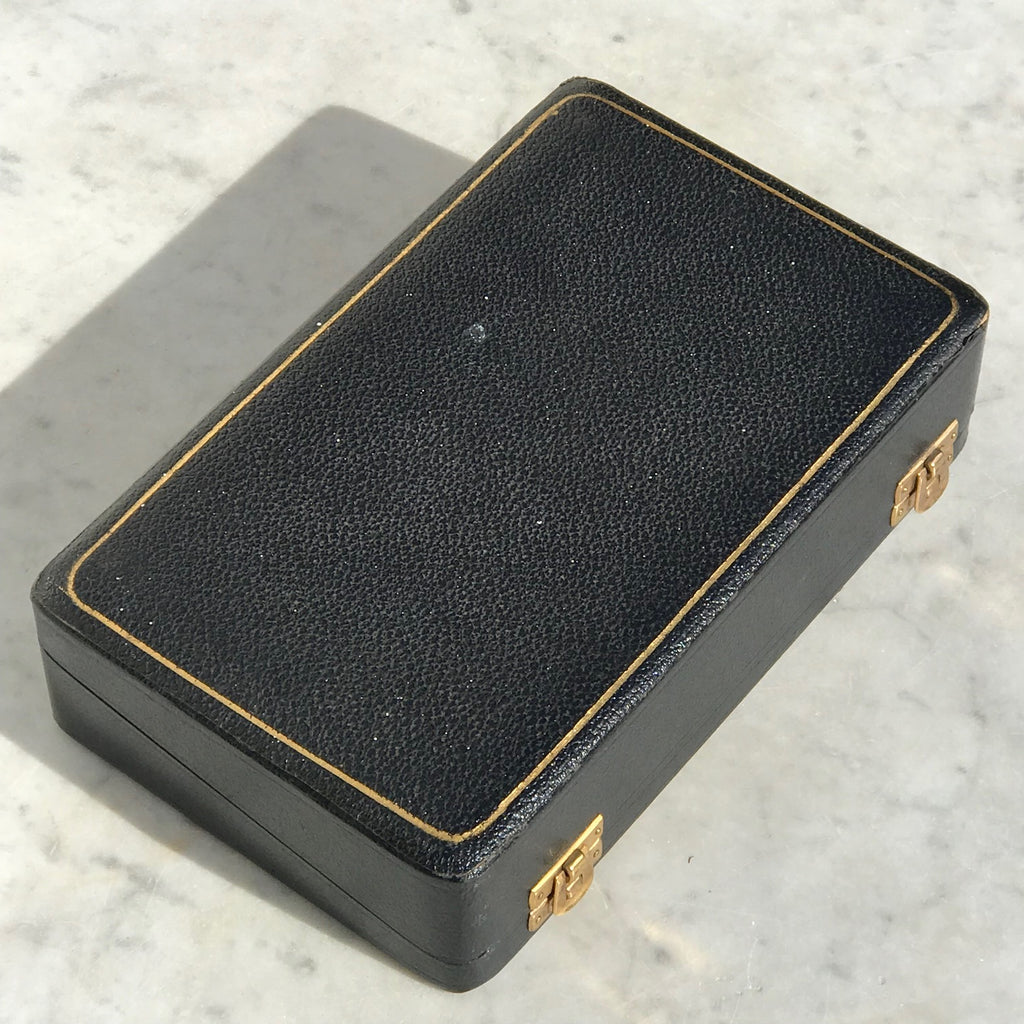 Art Deco Guilloche Enamel Manicure Set - Detail View - 5