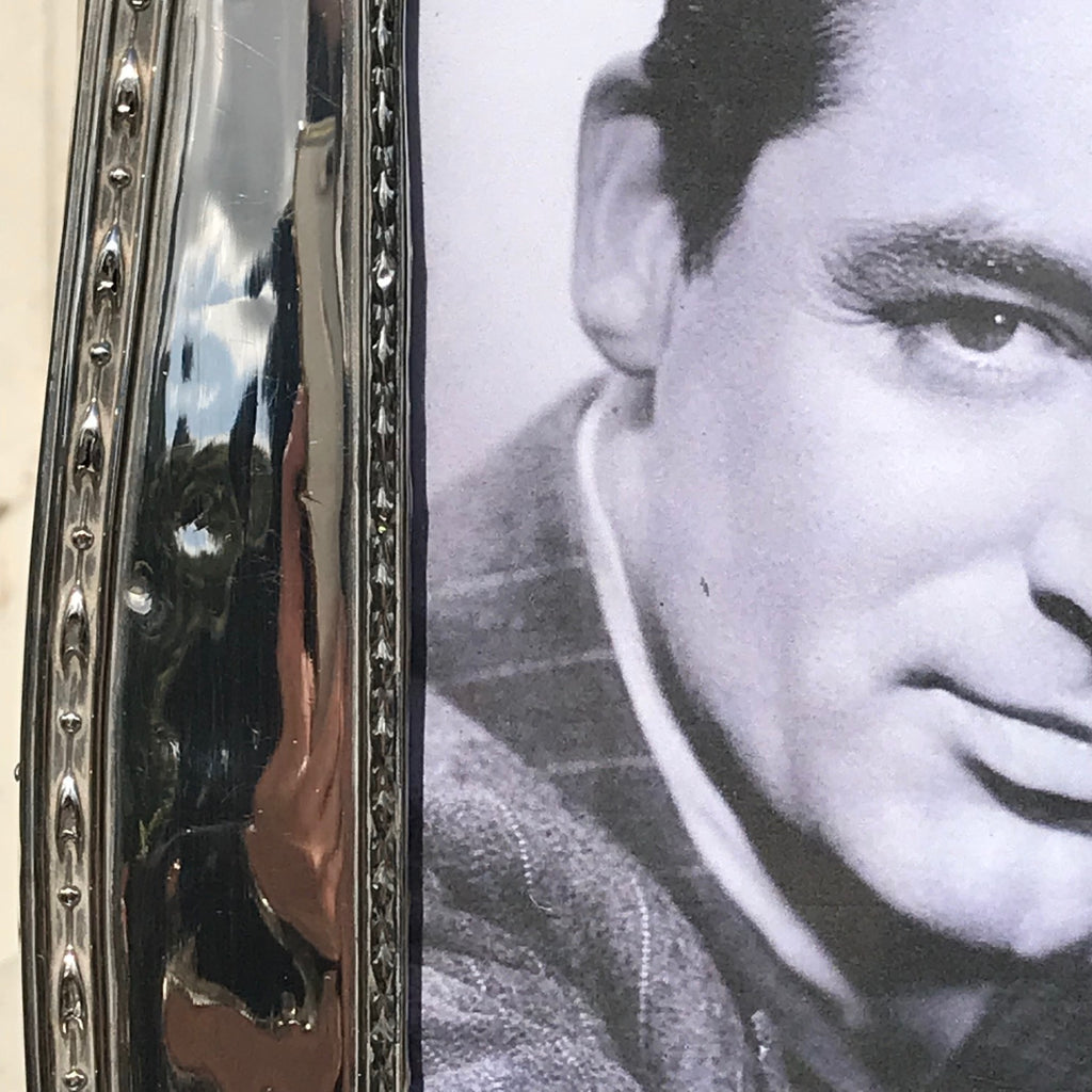 Large Pair of George V Silver Photograph Frames - Side Detail View - 4