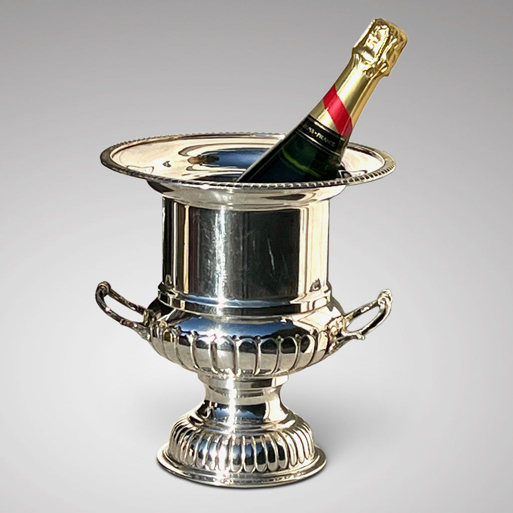 Fabulous Mid Century Silver Plated Champagne Bucket - Main View - 2