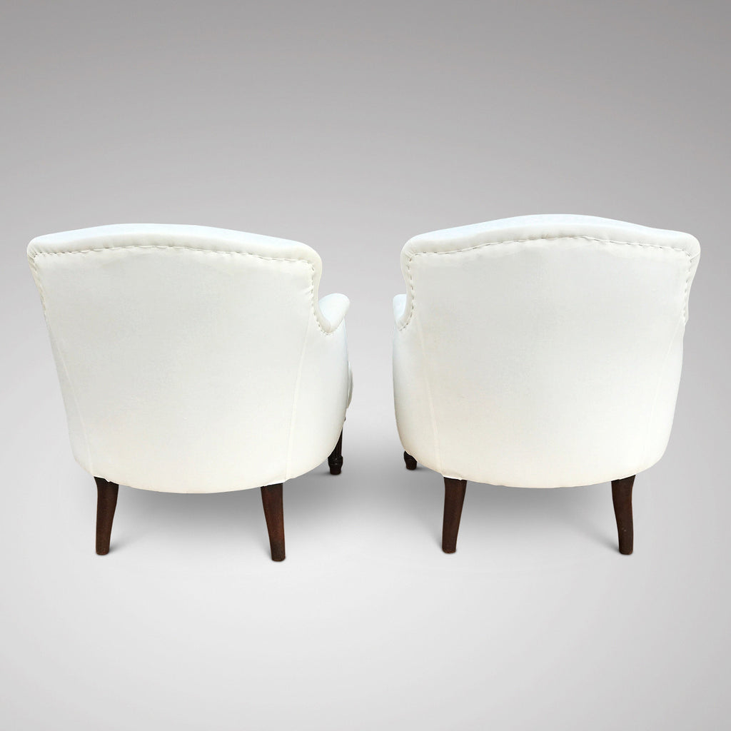 Pair of 19th Century French Armchairs - Back View - 5