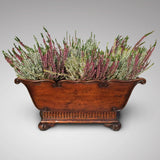 Edwardian Mahogany Jardiniere/Coaster - Front View-1