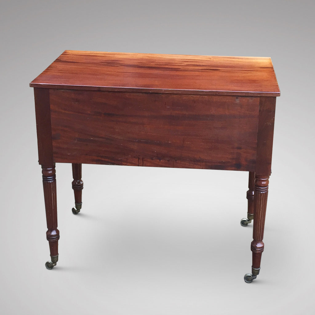 Regency Mahogany Dressing Chest - Back View - 3