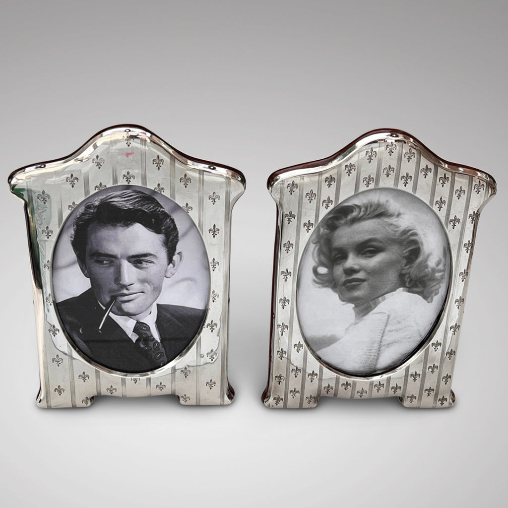 Pair of Edwardian Silver Photo Frames - Main View - 2