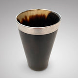 19th Century Silver Rimmed Horn Beaker - Main View - 2