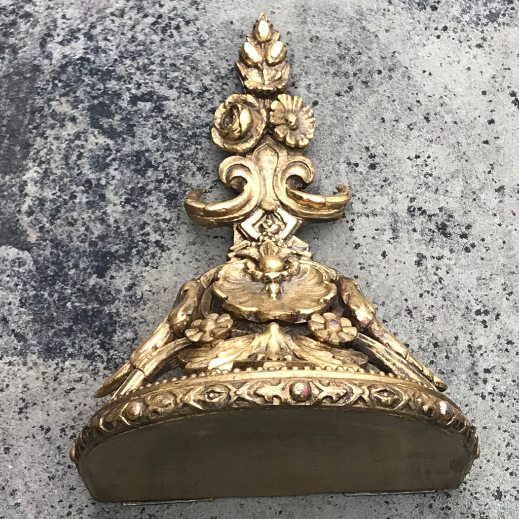 Pair of 19th Century Giltwood & Gesso Wall Brackets