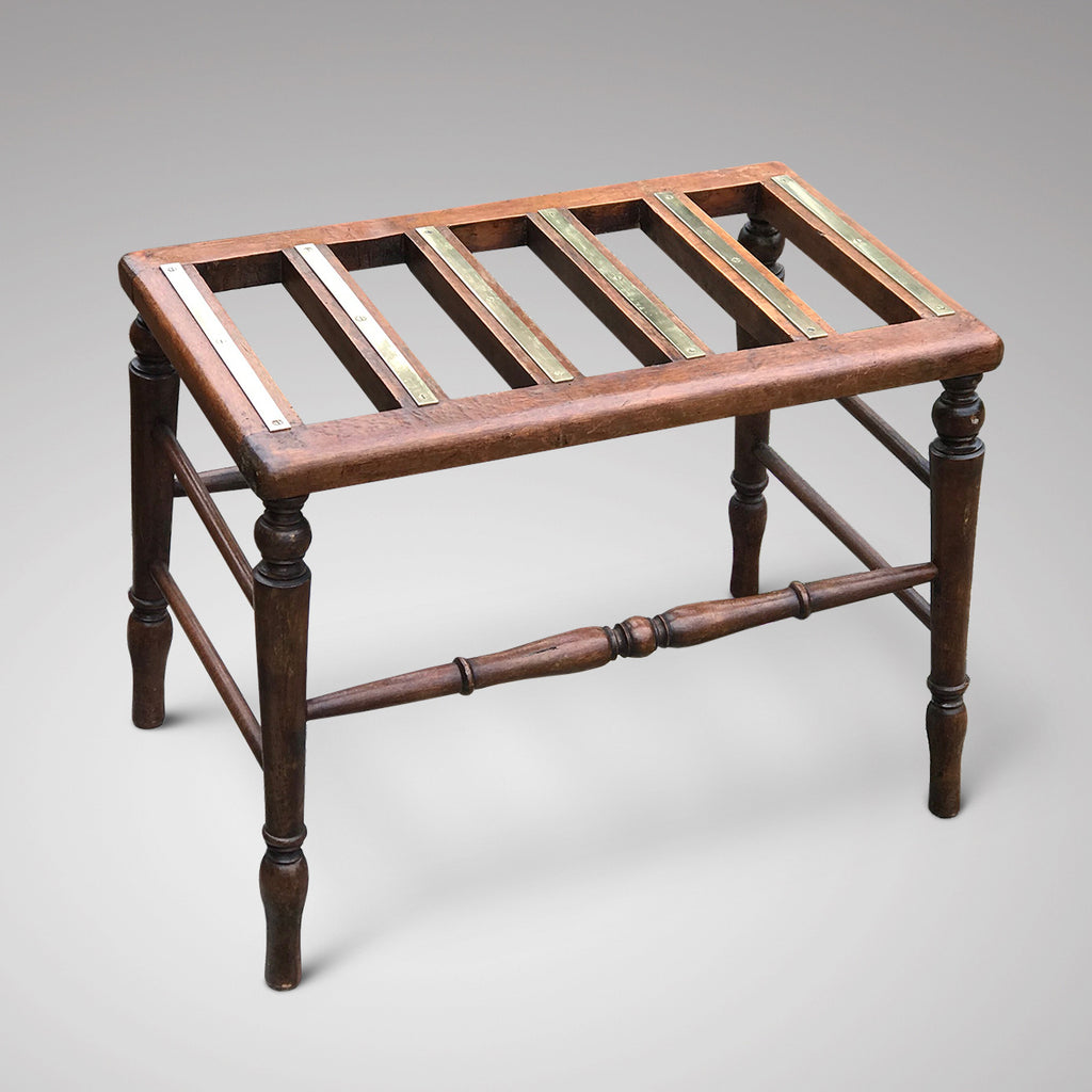 Early 20th Century Mahogany Luggage Rack - Main View - 1