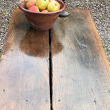 18th Century Welsh Oak Serving Table - Top Detail View - 5