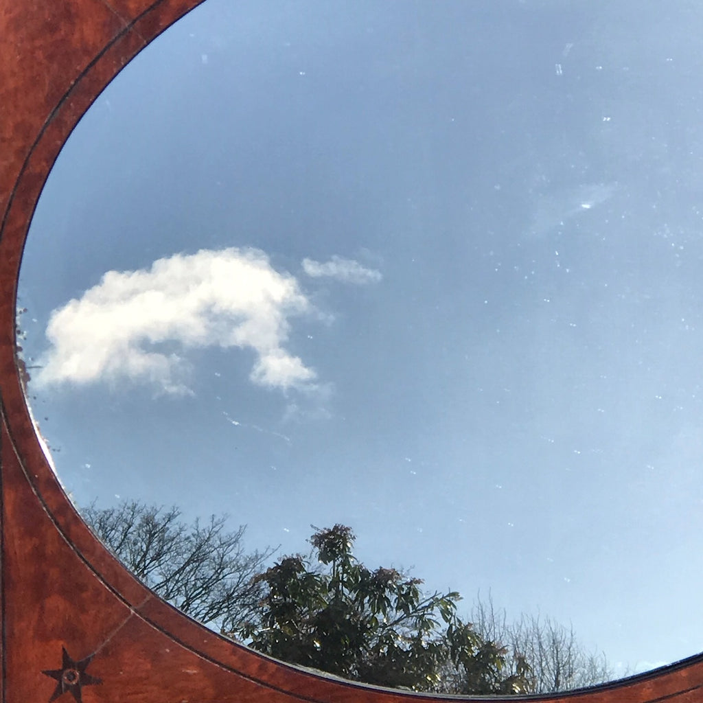 Regency Mahogany Dressing Mirror