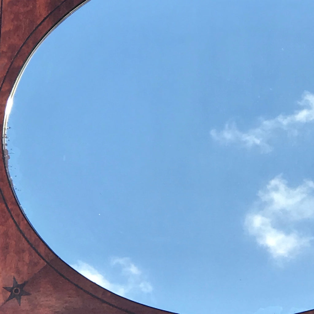 Regency Mahogany Dressing Mirror