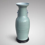 Enormous 19th Century Chinese Porcelain Blue & White Vase - Back View - 8